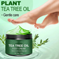 Voetmaskercrème met Tea Tree-olie 🦶 — Aloë voor diepe hydratatie, vitamine E voor het herstellen van gebarsten huid: Geniet thuis van een voetbehandeling van spakwaliteit 🧴