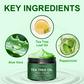 Voetmaskercrème met Tea Tree-olie 🦶 — Aloë voor diepe hydratatie, vitamine E voor het herstellen van gebarsten huid: Geniet thuis van een voetbehandeling van spakwaliteit 🧴