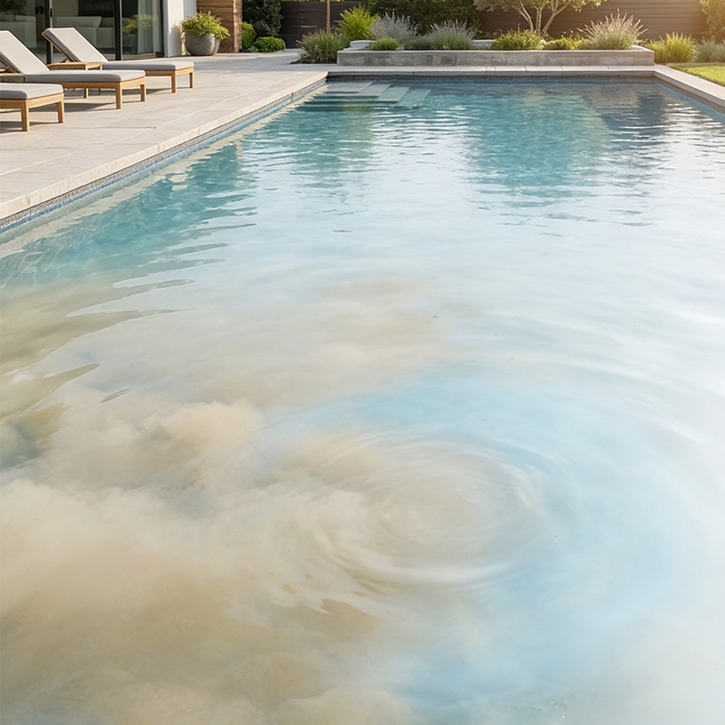💧🌊 pH-neutraal glansspoelmiddel – vaarwel groen water! ✨🚀 Gemakkelijk te doseren, geen chloorlucht. Voor een natuurlijk schone badervaring en minder schoonmaakwerk.