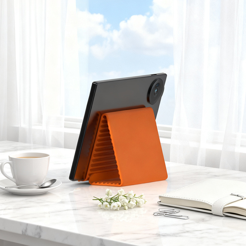 Flexibele standaard 🔄 Verstelbare aluminium kern, antislip, draagbaar, compatibel met meerdere apparaten 💻