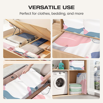 🌞Fris De Lente In Met 50% Korting!🧳Grote Vacuüm Opbergzakken Zonder Pomp – Bespaar Ruimte voor Kleding, Dekbedden en Beddengoed