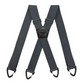 Antislip schouderbanden 👖 Brede elastische band + stevige haken, metalen verstelgesp, duurzaam polyester, geschikt voor zowel werkkleding als buitengebruik 🔧