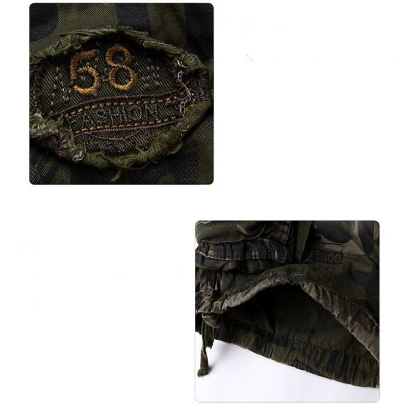 Cargo shorts voor heren 🩸 Klassiek en robuust, meerdere zakken voor al je spullen, soepele ritssluiting, duurzaam en slijtvast, geschikt voor zowel werk als buitenactiviteiten 💪