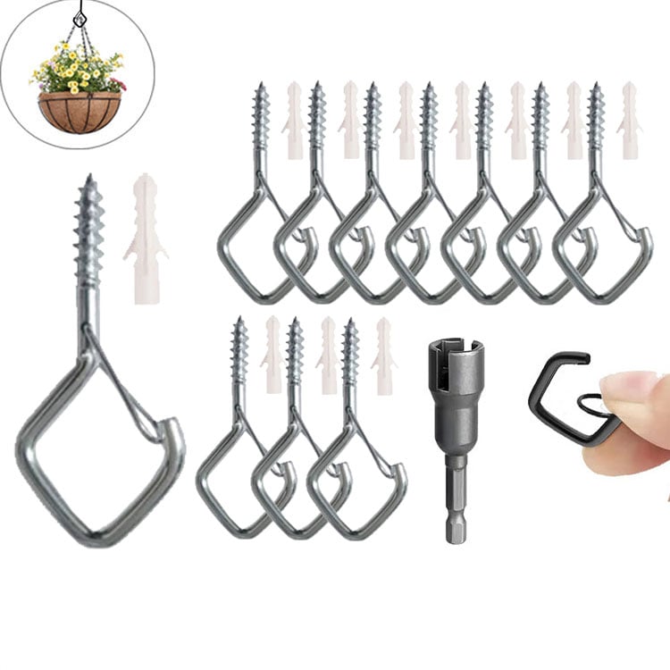 🛠️ NU 60% KORTING! 🔒 20 stuks vierkante karabijnhaken – Met veiligheidssluiting, veelzijdig & duurzaam; ideaal voor bonsai, kaarsen & decoratie ✨