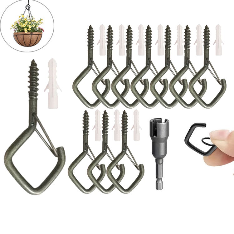 🛠️ NU 60% KORTING! 🔒 20 stuks vierkante karabijnhaken – Met veiligheidssluiting, veelzijdig & duurzaam; ideaal voor bonsai, kaarsen & decoratie ✨