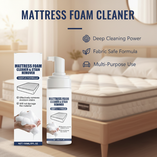 🛏️🧼 Matrasreiniger voor alle soorten oppervlakken – Vlekverwijdering zonder afspoelen, geurverwijdering en antibacteriële bescherming – Betalen bij levering ✨✅