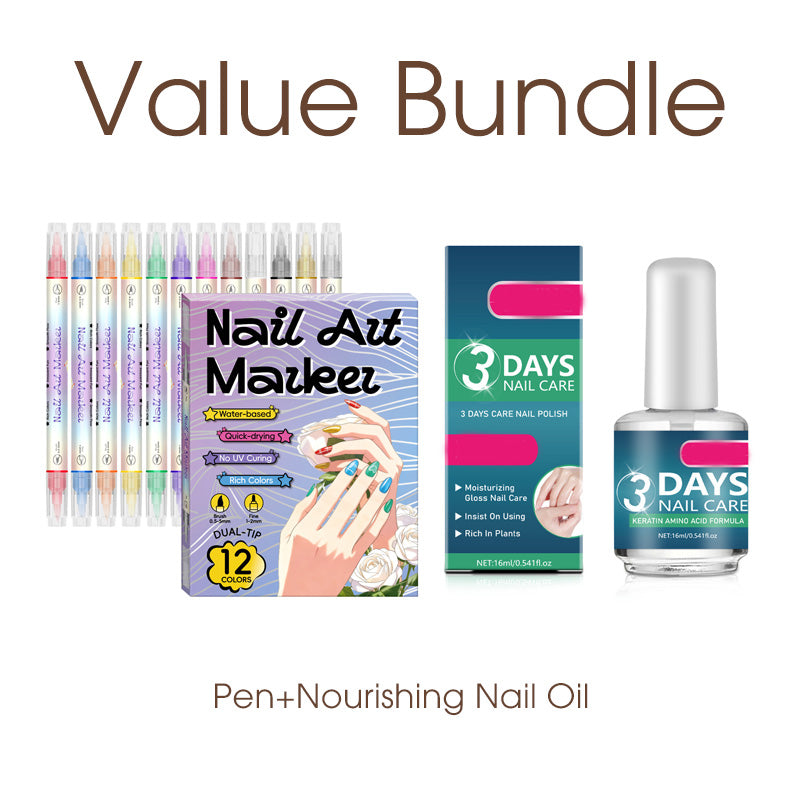 ✍️ 50% KORTING! 💅 Nagelkunstpen met 2-in-1-punt – Nauwkeurige lijnen en details – Ideaal voor thuis of onderweg – nette, professionele nagelkunst zonder veel moeite ✨