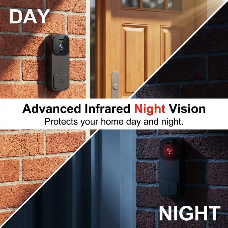 🏠⚡ BEPERKTE TIJD 50% KORTING! Slimme videodeurbel met 4,3" scherm – live bewaking & tweerichtingsaudio 🏡💖
