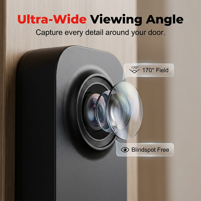 🏠⚡ BEPERKTE TIJD 50% KORTING! Slimme videodeurbel met 4,3" scherm – live bewaking & tweerichtingsaudio 🏡💖