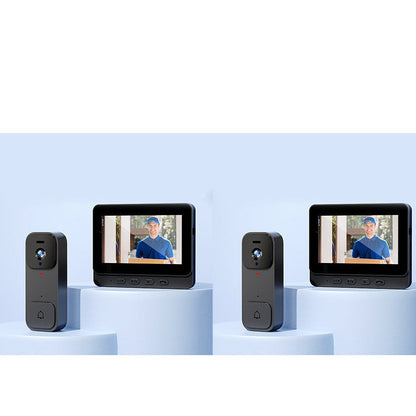 🏠⚡ BEPERKTE TIJD 50% KORTING! Slimme videodeurbel met 4,3" scherm – live bewaking & tweerichtingsaudio 🏡💖