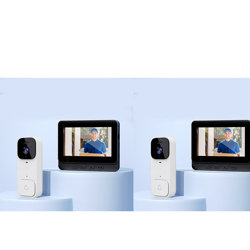 🏠⚡ BEPERKTE TIJD 50% KORTING! Slimme videodeurbel met 4,3" scherm – live bewaking & tweerichtingsaudio 🏡💖