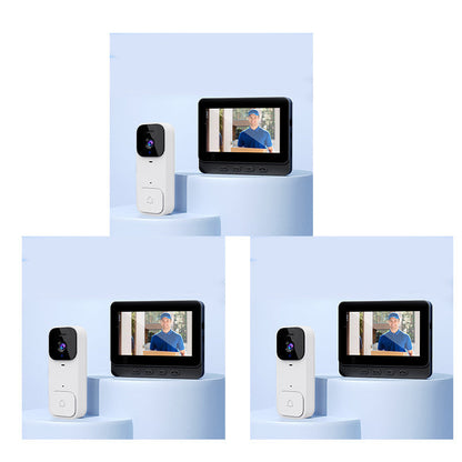 🏠⚡ BEPERKTE TIJD 50% KORTING! Slimme videodeurbel met 4,3" scherm – live bewaking & tweerichtingsaudio 🏡💖