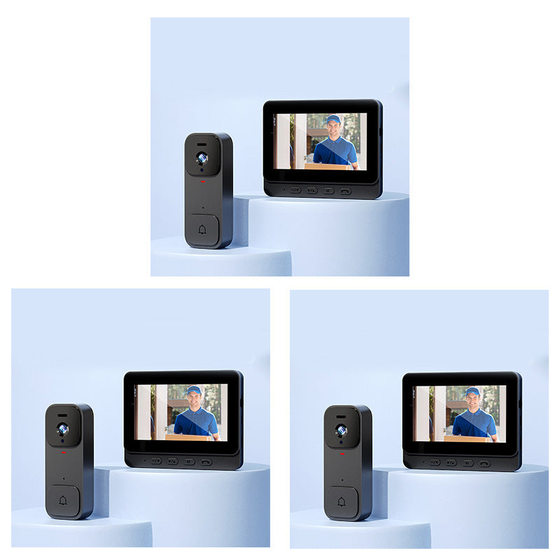 🏠⚡ BEPERKTE TIJD 50% KORTING! Slimme videodeurbel met 4,3" scherm – live bewaking & tweerichtingsaudio 🏡💖