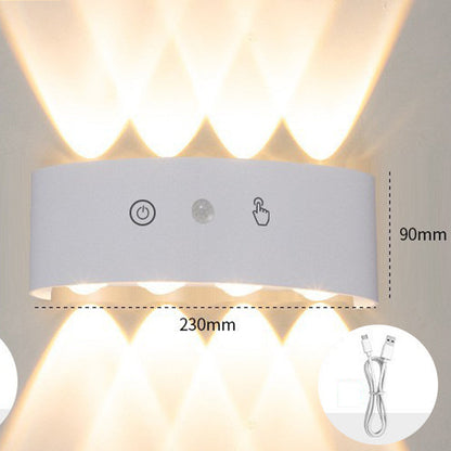 💡 50% KORTING! 🔋 Oplaadbaar led-nachtlampje met bewegingssensor – instelbare helderheid, magnetische bevestiging en ideaal voor gangen, trappen en slaapkamers 🌙