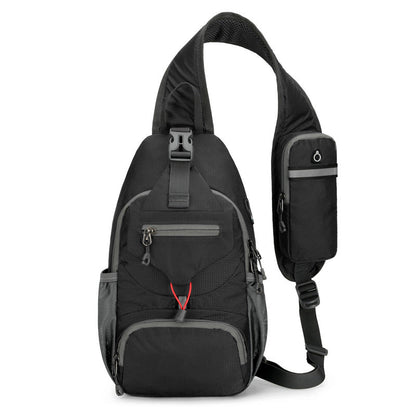 🎒 50% KORTING! ✨ Heren buitensport-schoudertas – Met meerdere vakken, waterafstotend, ademende rugzijde 🌦️