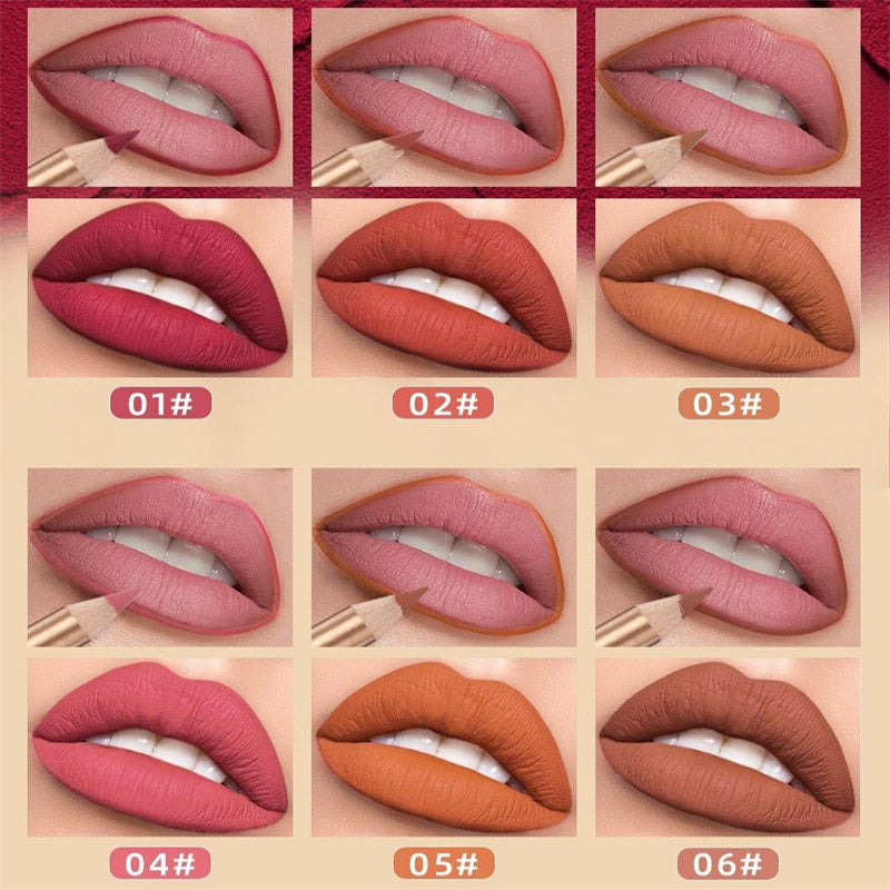 👄 50% KORTING! 💄 Set met 12 kleurpotloden voor de lippen die niet uitlopen – langhoudend, romig en waterbestendig – perfect voor dagelijks gebruik of professionele make-up 🎨