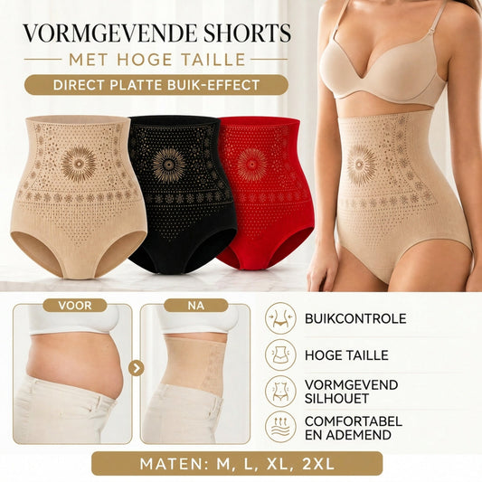 🥳👖 Shapewear-slips met hoge taille – Figuurcorrigerende slips met compressie voor een strakke taille 💞