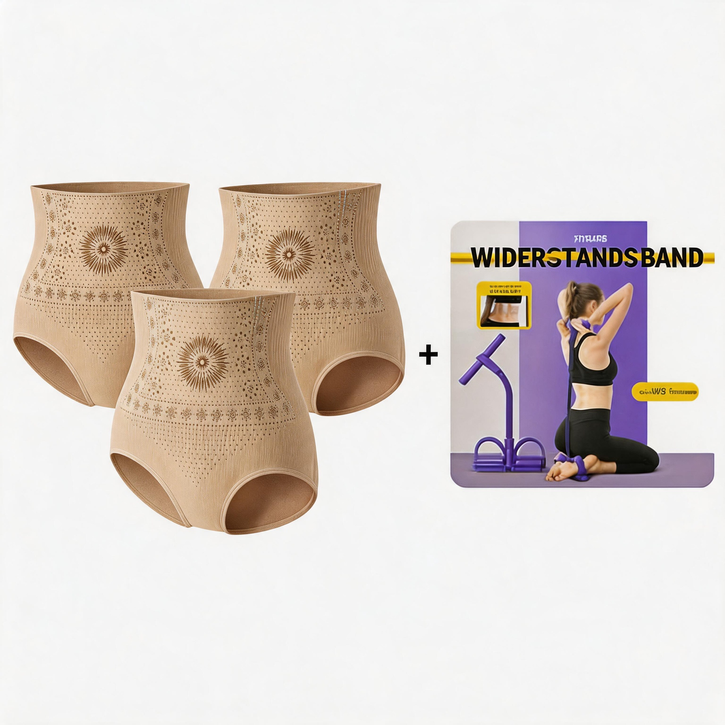 🥳👖 Shapewear-slips met hoge taille – Figuurcorrigerende slips met compressie voor een strakke taille 💞