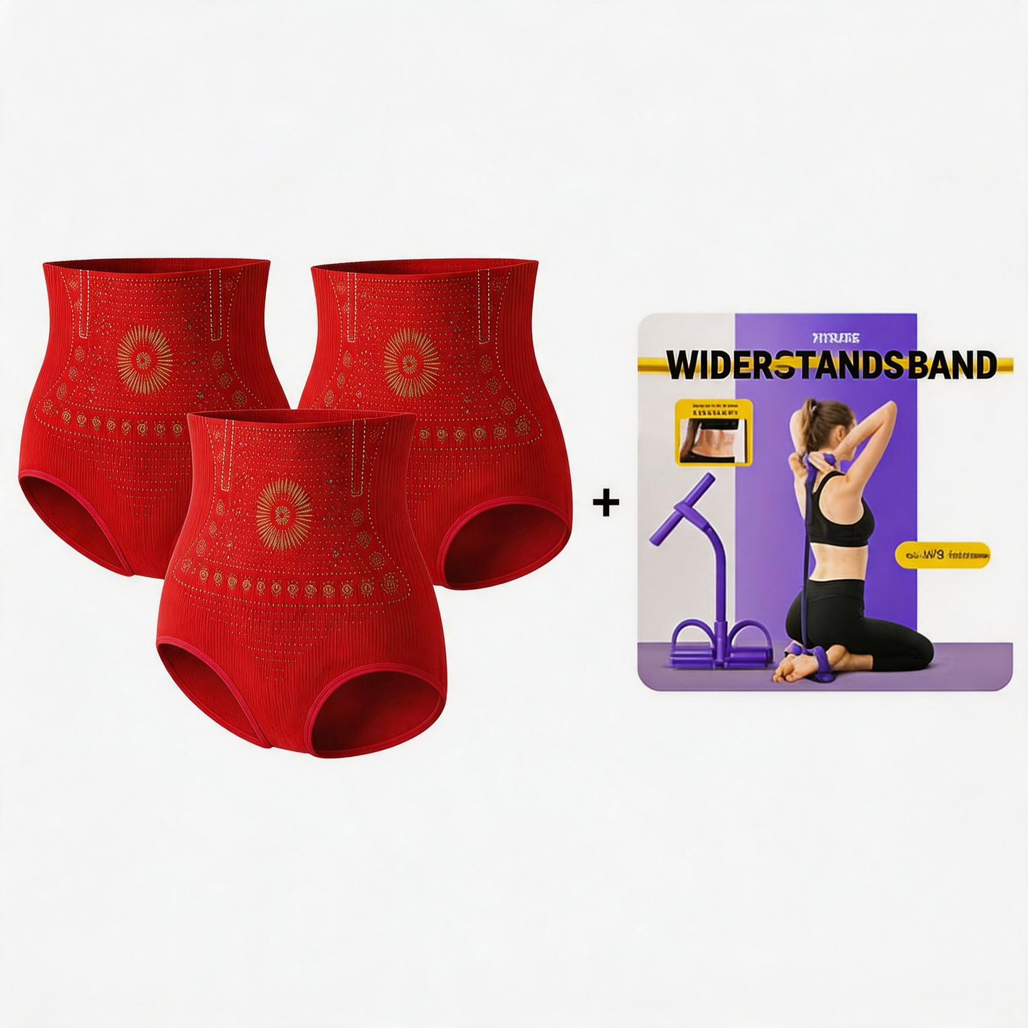 🥳👖 Shapewear-slips met hoge taille – Figuurcorrigerende slips met compressie voor een strakke taille 💞
