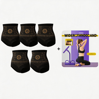 🥳👖 Shapewear-slips met hoge taille – Figuurcorrigerende slips met compressie voor een strakke taille 💞