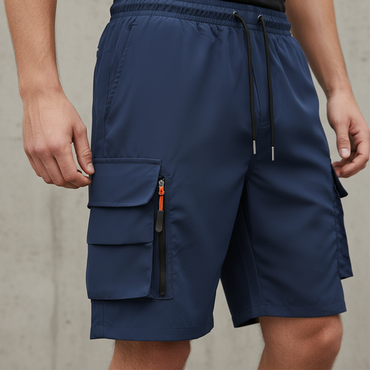 🩳 TIJDELIJK 50% KORTING! ✨ Sneldrogende cargo shorts voor heren – met meerdere zakken, lichtgewicht ✨