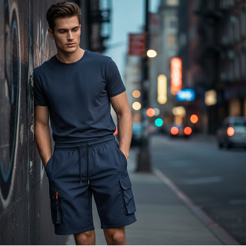 🩳 TIJDELIJK 50% KORTING! ✨ Sneldrogende cargo shorts voor heren – met meerdere zakken, lichtgewicht ✨