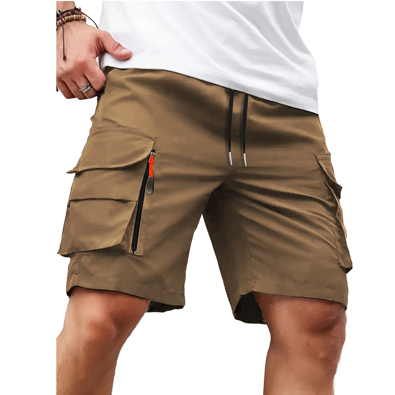 🩳 TIJDELIJK 50% KORTING! ✨ Sneldrogende cargo shorts voor heren – met meerdere zakken, lichtgewicht ✨