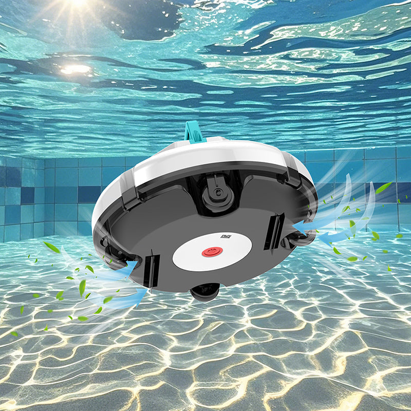 🤖50% KORTING🌊 Robotzwembadreiniger | Draadloos · Hoge zuigkracht · Slimme navigatie · Starten met één druk op de knop · Gemakkelijk te verwijderen filtermand