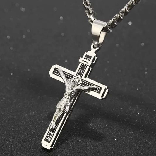 ✝️ 50% KORTING! ⏰ Verfijnde, tijdloze elegantie: kruisketting – Prachtig vakmanschap, roestvrij staal en een subtiele glans – perfect voor dagelijks gebruik of als een betekenisvol cadeau 💛