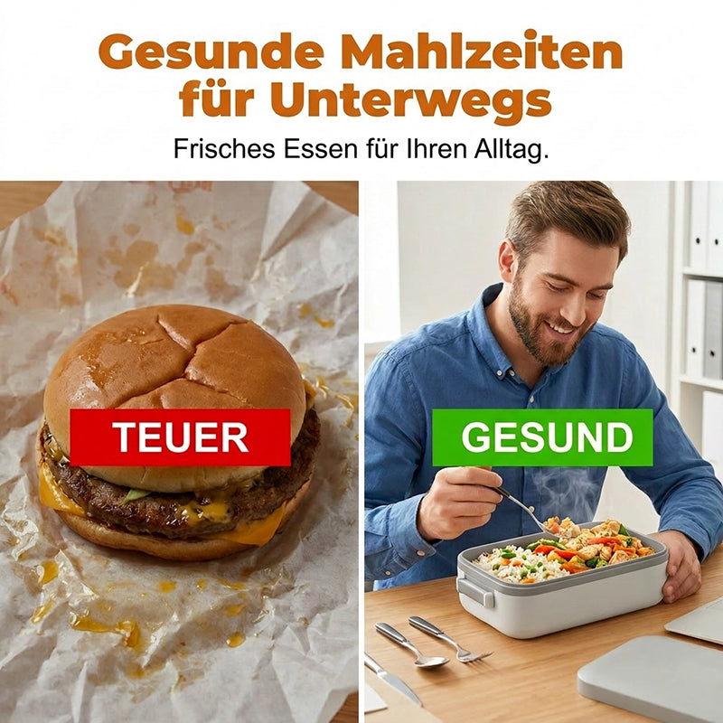 🍱50% korting!⚡Draagbare elektrische lunchbox met zelfverwarming🌡️