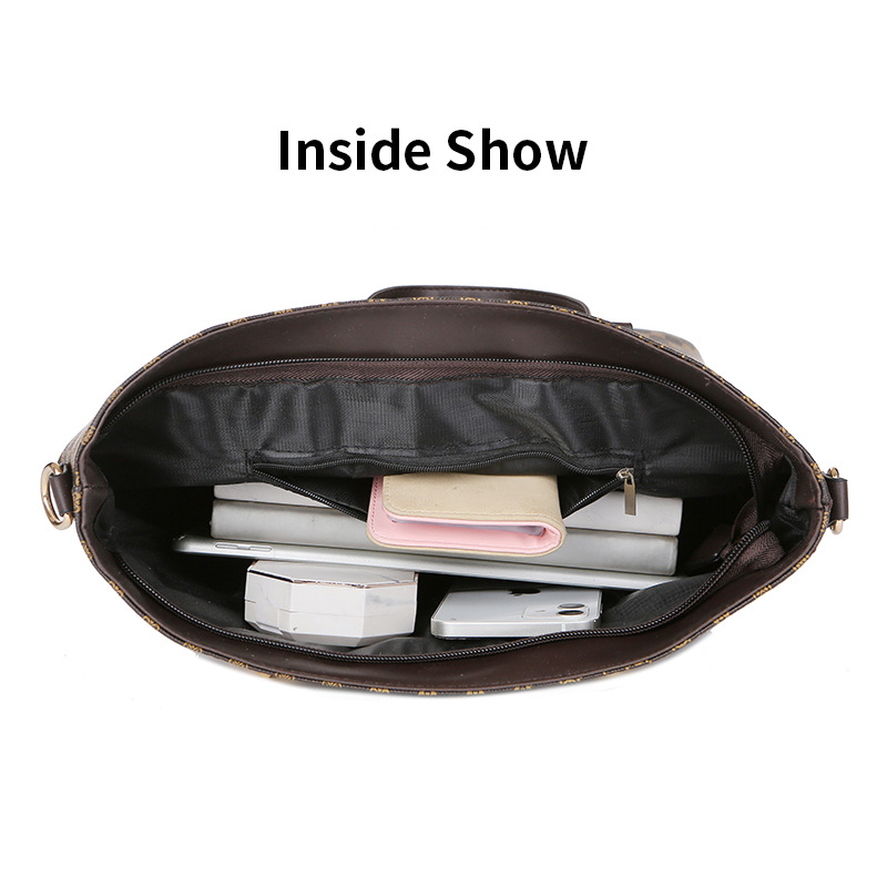 🔥LAATSTE DAG - 50% KORTING👜 6-delige tassenset | ✨ Hoogwaardig PU-leer · Klassiek, duurzaam en gemakkelijk schoon te maken🎒