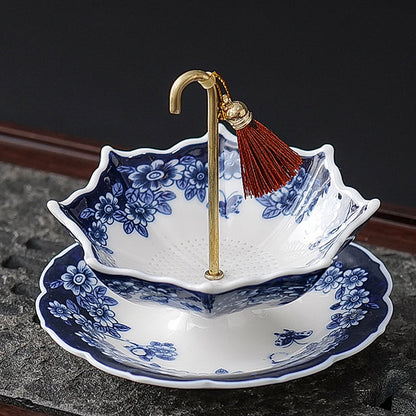 🔥50% KORTING! 🎁Set keramische theezeefjes in de vorm van een paraplu  Een speels cadeau voor theeliefhebbers! 💝🍵