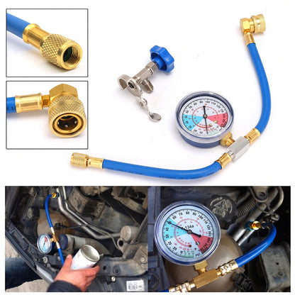 🔧 50% KORTING! ❄️ R134a airco-vulslang met meter – Lekvrij, gemakkelijk af te lezen en geschikt voor auto’s, vrachtwagens of airco’s thuis – veilig zelf bijvullen 🚗