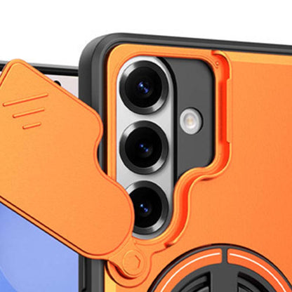 📱 TIJDELIJKE AANBIEDING: 50 % KORTING! ✨ Samsung-hoesje – uitschuifbare camerabescherming, draaibare ring & magnetische bevestiging, perfecte bescherming & stijl 🔄