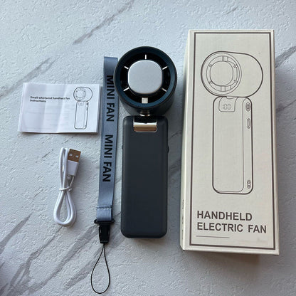 🔥50% KORTING💨 3-in-1 sneldrogende opvouwbare ventilator | Krachtige luchtstroom❄️ 3 koelstanden📊 Digitaal LED-display📏