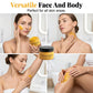 🛁50% KORTING🧴 Kurkuma-lichthoudende lichaamsscrub | Exfoliatie met natuurlijk zeezout · Voedend met jojoba-olie · Vermindert een doffe teint · Geschikt voor gezicht en lichaam
