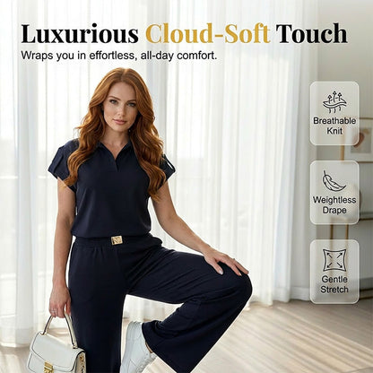 🔥👚 50% KORTING! Casual tweedelige set voor dames – een nonchalante set voor dagelijks gebruik, op kantoor en op reis. 🌸💨