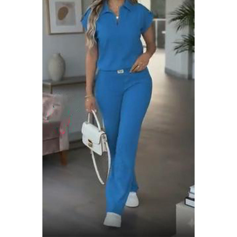 🔥👚 50% KORTING! Casual tweedelige set voor dames – een nonchalante set voor dagelijks gebruik, op kantoor en op reis. 🌸💨