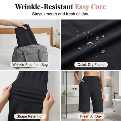 👖 50% KORTING! ⏰ Slim-fit stretchbroek met hoge taille – Veelzijdig te dragen als sport- en vrijetijdsbroek – Perfect voor de sportschool, op kantoor of in het dagelijks leven – comfortabel en elastisch 🌿