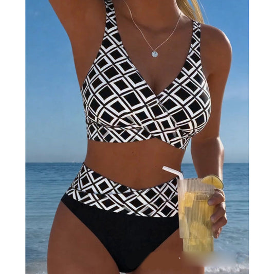 🔥【DAILY DEAL】💦 Hoge Taille Bikini | Shapewear zonder Knellen | Voor Strand/Zwembad | HALF PRICE TODAY 🚀