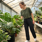 👖 TIJDELIJKE AANBIEDING: 50 % KORTING! 💥 Vintage cargobroek voor dames met zakken – losse pasvorm, ademend, verstelbare taille ✨