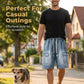 👖 50% KORTING! 🏙️ Loszittende denim cargoshorts voor heren – High Street-stijl & verstelbare pasvorm 🛹