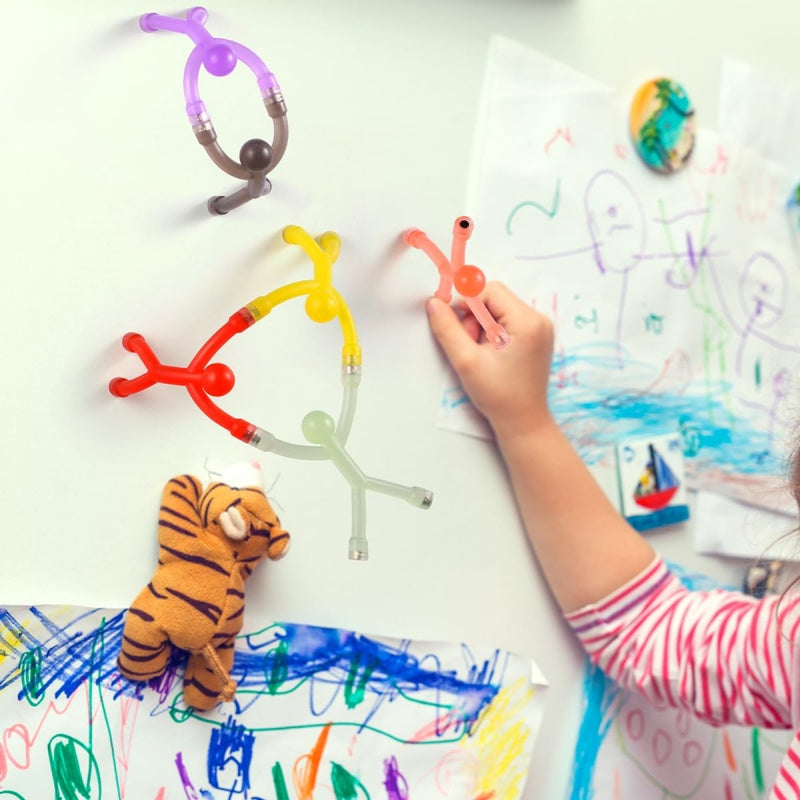 🔥50% KORTING🧲 Creatieve magneetfiguurtjes | Sterke magnetische hechting · Beweegbare gewrichten · Stressverlichting | Koelkast/bureau/opbergruimte