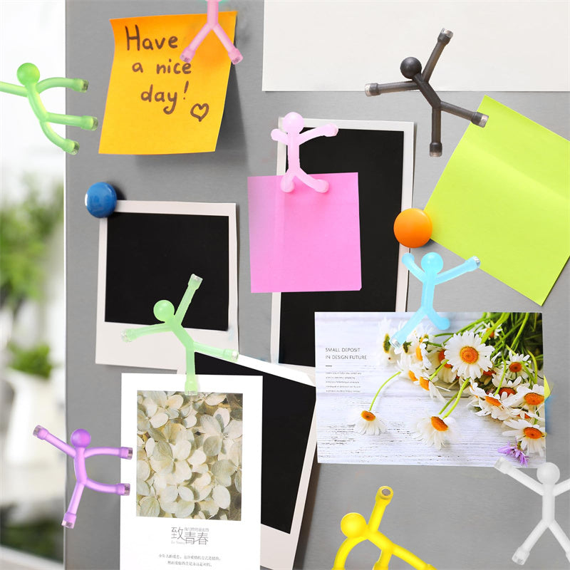 🔥50% KORTING🧲 Creatieve magneetfiguurtjes | Sterke magnetische hechting · Beweegbare gewrichten · Stressverlichting | Koelkast/bureau/opbergruimte