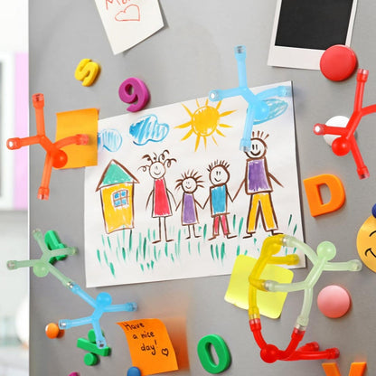 🔥50% KORTING🧲 Creatieve magneetfiguurtjes | Sterke magnetische hechting · Beweegbare gewrichten · Stressverlichting | Koelkast/bureau/opbergruimte