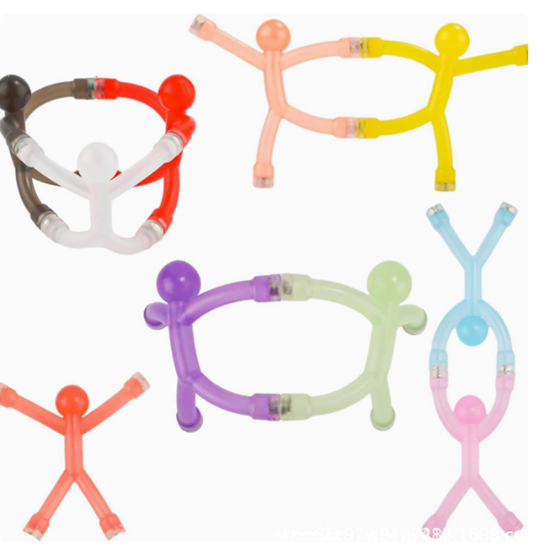 🔥50% KORTING🧲 Creatieve magneetfiguurtjes | Sterke magnetische hechting · Beweegbare gewrichten · Stressverlichting | Koelkast/bureau/opbergruimte