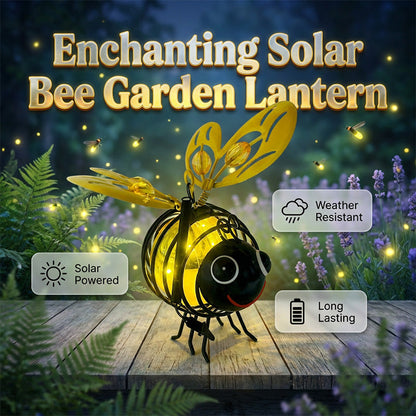 🐝 Buiten Hangend Zonne-energie Bij Licht - Het Perfecte Cadeau Voor Plantenliefhebbers, Mama's Of Iedereen Die Glimlacht❤️