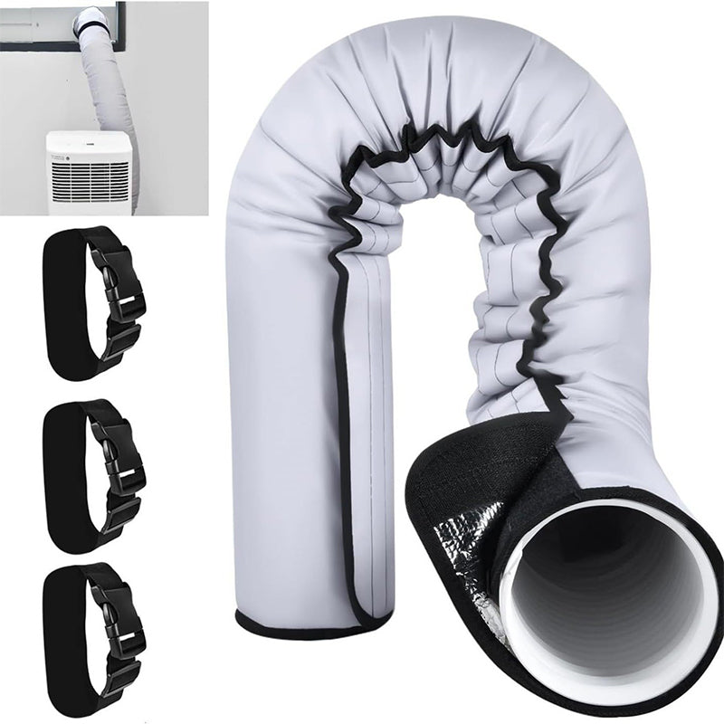 ❄️ 50% KORTING! ✨ Isolerende hoes voor aircoslangen – Met ritssluiting, herbruikbaar. Beschermt de slangen en zorgt voor een elegante uitstraling.