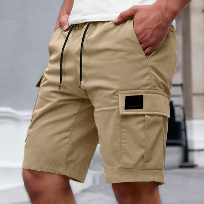 💥Klassieke elastische werkbroek voor heren – slijtvast en comfortabel, met veel zakken – ideaal voor buitenactiviteiten, op reis of als zomerse vrijetijdskleding🌿✨