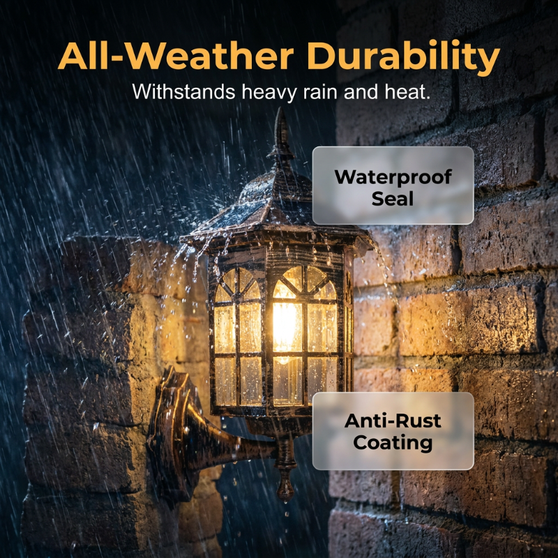 💡 Zonne-energie wandlamp met bewegingssensor | Drie verlichtingsmodi · Weerbestendig en regenbestendig | Verlichting voor de veranda, het terras en buiten 's nachts